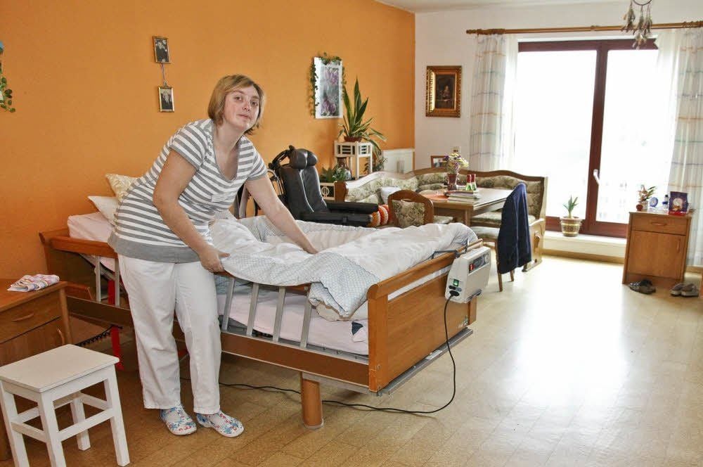 Helle, freundliche Zimmer mit schönem Ausblick sind kennzeichnend für das „alte Haus“ am Zeitzer Stiftsberg.