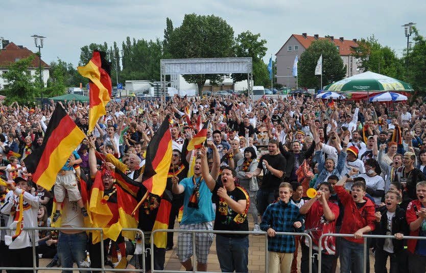 Hoffentlich können die Fans am Montagabend genauso jubeln, wie beim Torreigen gegen Portugal.