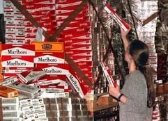 Der Zigarettenschmuggel in Deutschland nimmtnach Einschätzung des Zolls stetig zu und sichert kriminellen Bandenhohe Gewinne. (Foto: dpa)