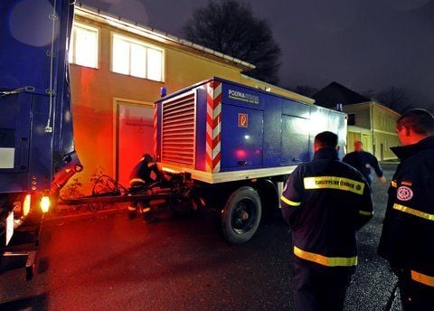 Im Klinikum Aschersleben ist der Strom ausgefallen. (FOTO: FRANK GEHRMANN)