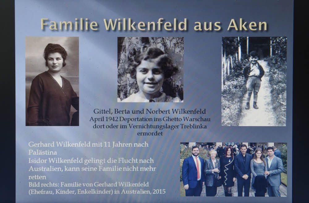 Ein furchtbares Schicksal hat die Akener Familie Wilkenfeld in der Zeit des Nationalsozialismus in Aken durchlitten. Zwei Mitglieder überlebten nur, weil es ihnen gelang, außer Landes zu kommen - drei weitere starben im Ghetto oder im Vernichtungslager. Auch an ihr Leben soll demnächst in Aken mit Stolpersteinen erinnert werden.