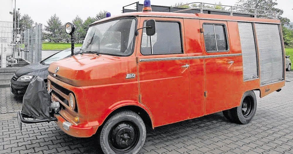 Der Sammler hat den Opel Blitz aus Breitungen wieder aufgebaut und richtig schick gemacht.