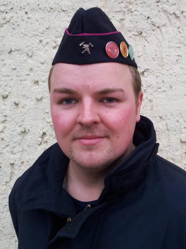 Marcus Brune ist Jugendfeuerwehrwart bei der Freiwilligen Feuerwehr Westdorf.