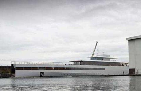 Die Yacht «Venus» des verstorbenen Apple-Mitbegründers Steve Jobs. (FOTO: DPA)
