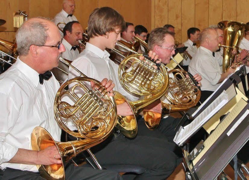 Das Landespolizeiorchester tritt am Sonntag in der Mammuthalle in Sangerhausen auf. Dort gastierte das Orchester bereits im vergangenen Jahr.
