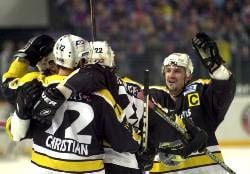 Die Nürnberger Ice Tigers. (Foto: dpa)