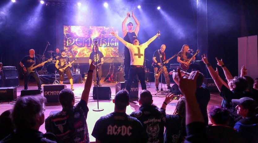 Session der Metal-Bands letzten Samstag: ein Riesenerfolg