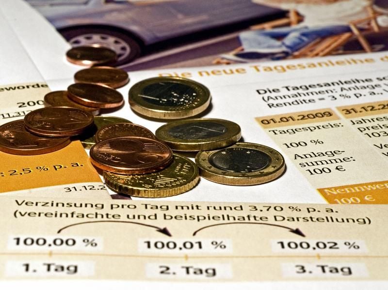Tagesgeldkonten lohnen sich in den meisten Fällen nur noch bei kleinen Banken.
