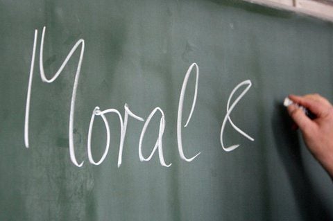 An Sachsen-Anhalts Schulen gibt es Defizite im Werte-Unterricht. (FOTO: DPA)
