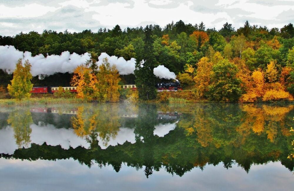 Die Finanzierung der Harzer Schmalspurbahnen - hier die Selketalbahn - ist in den nächsten Jahre gesichert.