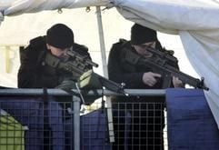 Polizisten bei der Geiselnahme in London (Foto: dpa)