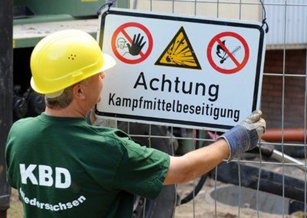 In Stendal war der Kampfmittelbeseitigungsdienst im Einsatz.