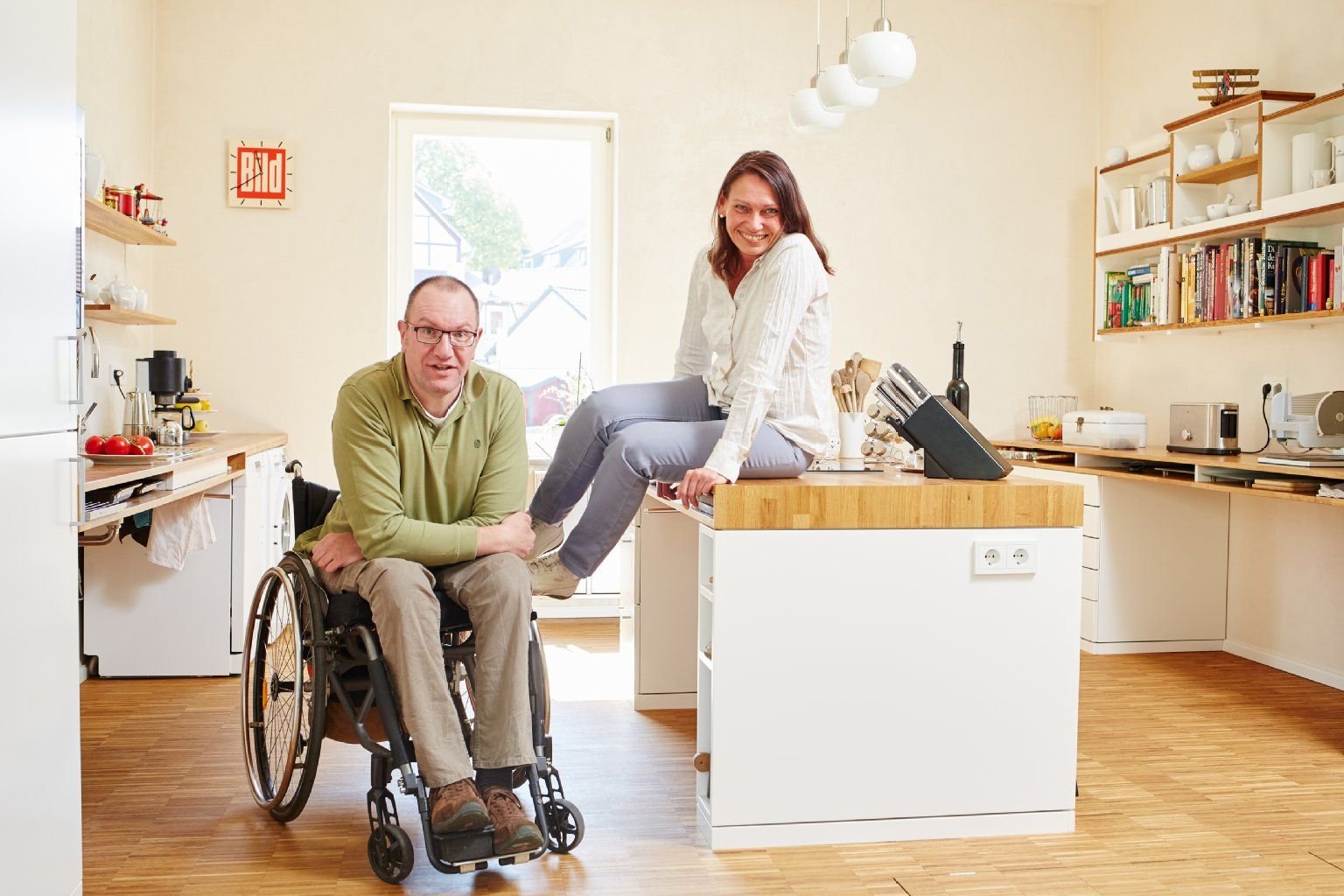 Katja und Manfred John haben Fantasie: Aus einer eher ungemütlichen, verbauten Trafo-Station machten sie ein wohnliches Eigenheim.
