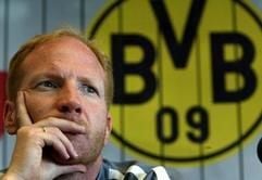 Borussia Dortmunds Trainer Matthias Sammer im Juni bei einer Pressekonferenz in Dortmund. (Foto: dpa)