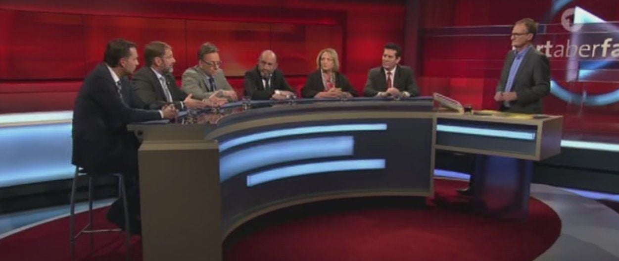 Frank Plasberg diskutierte am Montag mit seiner Runde über den Umgang der Deutschen mit der Terrorangst.