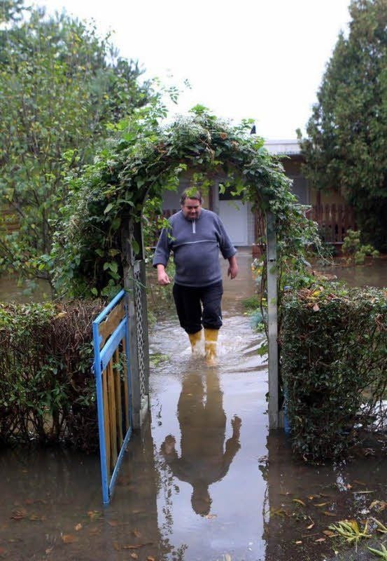 Im Herbst stand die Gartenanlage „Vergissmeinnicht“ wegen eines Rohrbruchs unter Wasser.