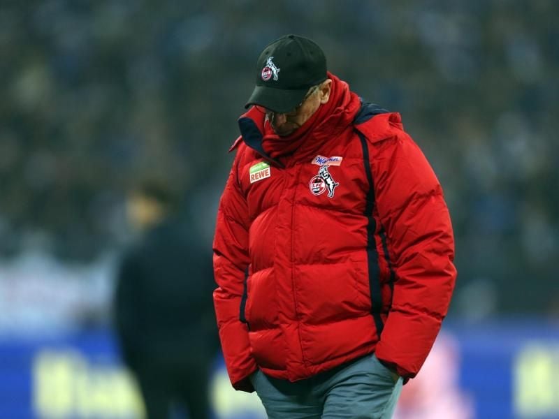Bleibt Peter Stöger Trainer vom 1. FC Köln? Foto: Ina Fassbender