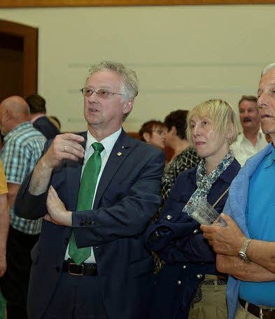 Enttäuscht im Ratssaal: Oberbürgermeister Klemens Koschig.