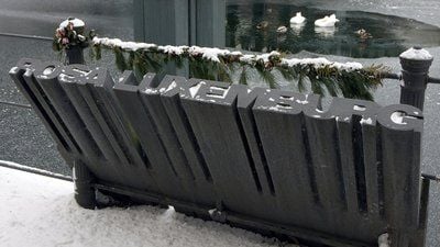 Die Rosa-Luxemburg-Gedenkstätte am Landwehrkanal in Berlin (FOTO: DPA)