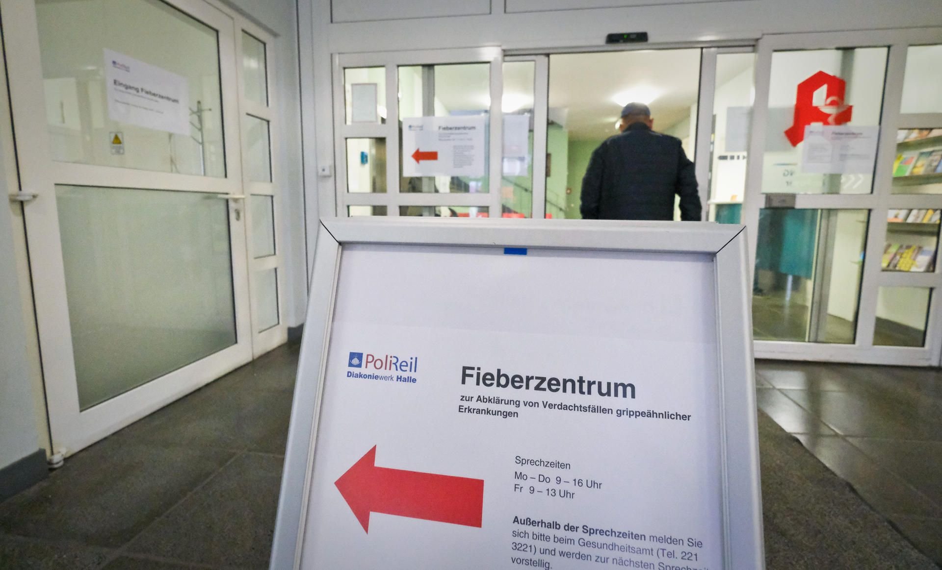 Fieberzentrum in Halle