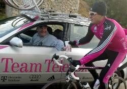 Jan Ullrich beim Training