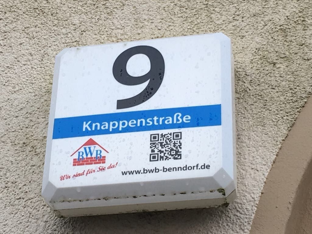 Knappenstraße 9 in Benndorf: Hier wurden die Leichen der Säuglinge entdeckt.
