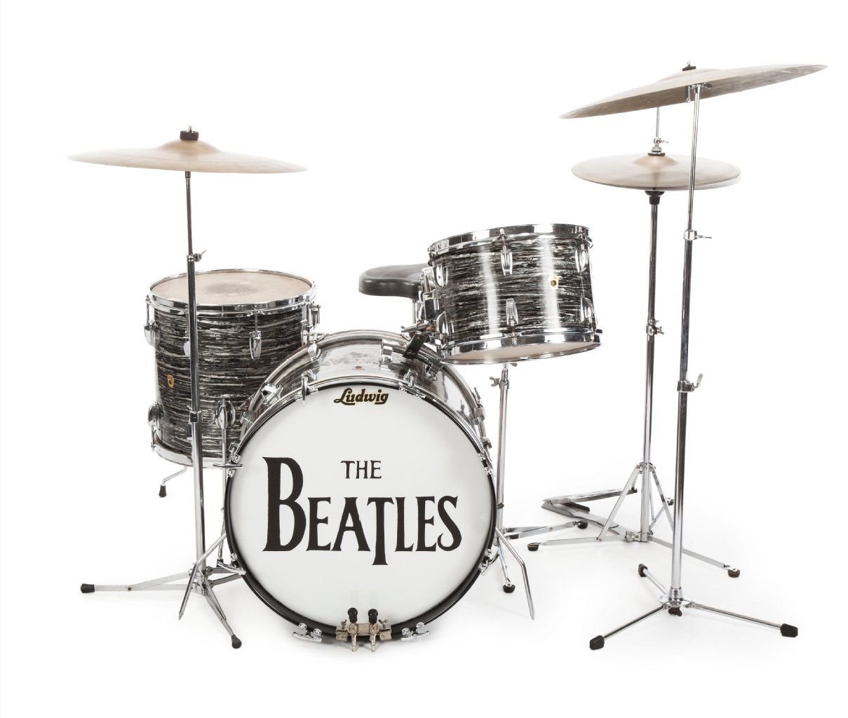 Ringo Starr's erstes Beatles Ludwig Schlagzeug.