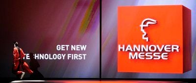 Hannover Messe im Zeichen neuer Hoffnung. (FOTO: DDP)