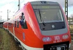 Dieseltriebwagen mit Neigetechnik der Baureihe VT