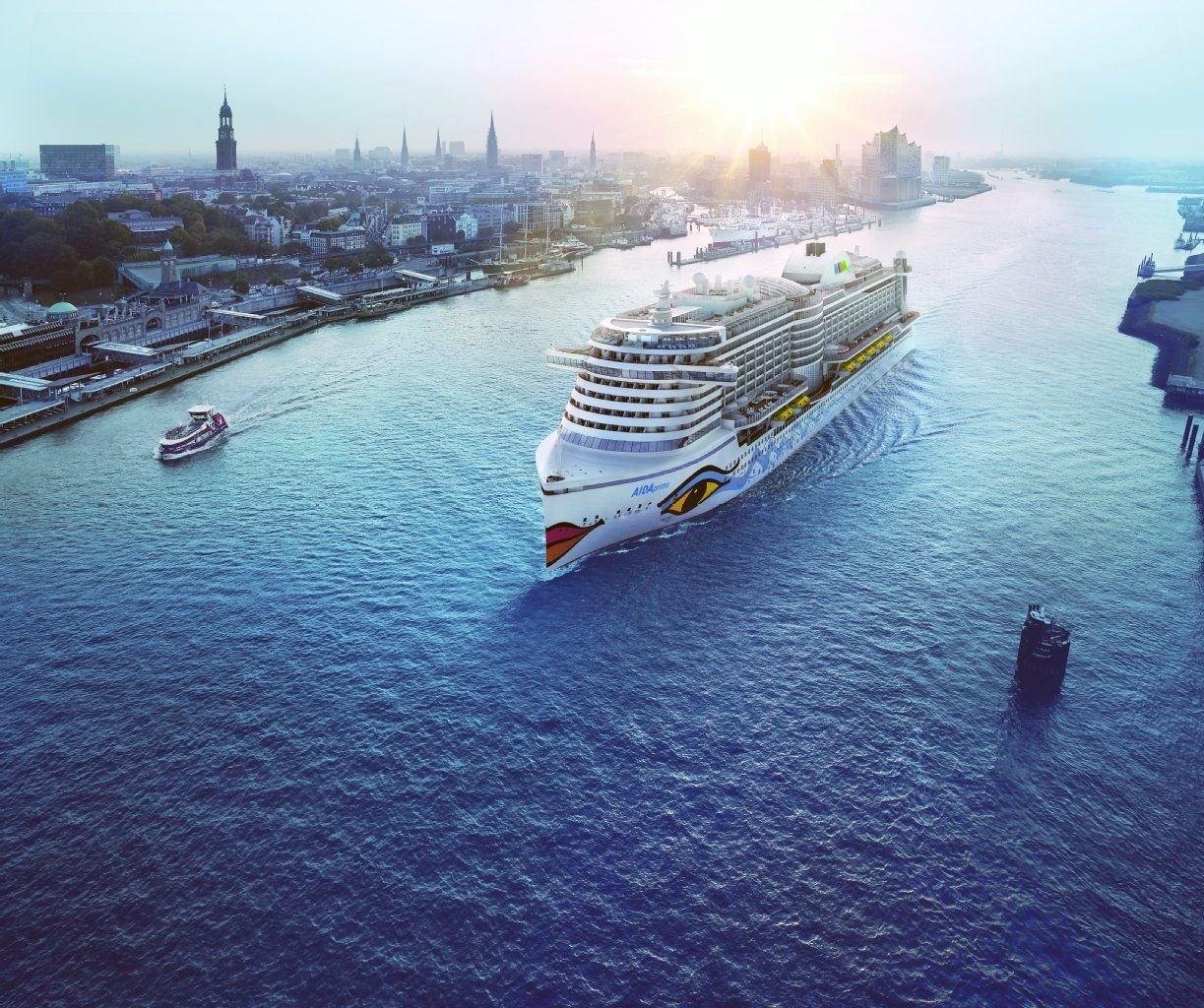 Die neueste Aida-Generation: «Aida Prima» soll nach mehreren Verzögerungen ab Frühjahr 2016 ganzjährig ab Hamburg fahren.