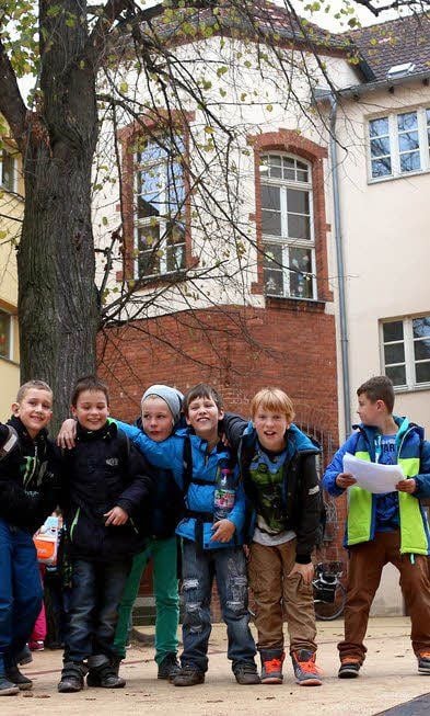 Die Stadtbibliothek ist derzeit noch in der Grundschule Könnern untergebracht.