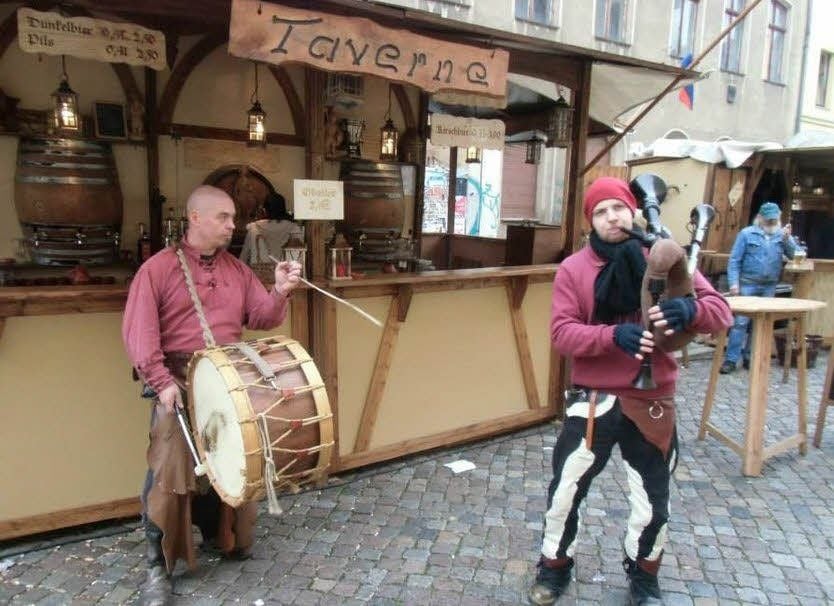 Auch Musica Brachealis kommt zum Markt der Epochen nach Elster.