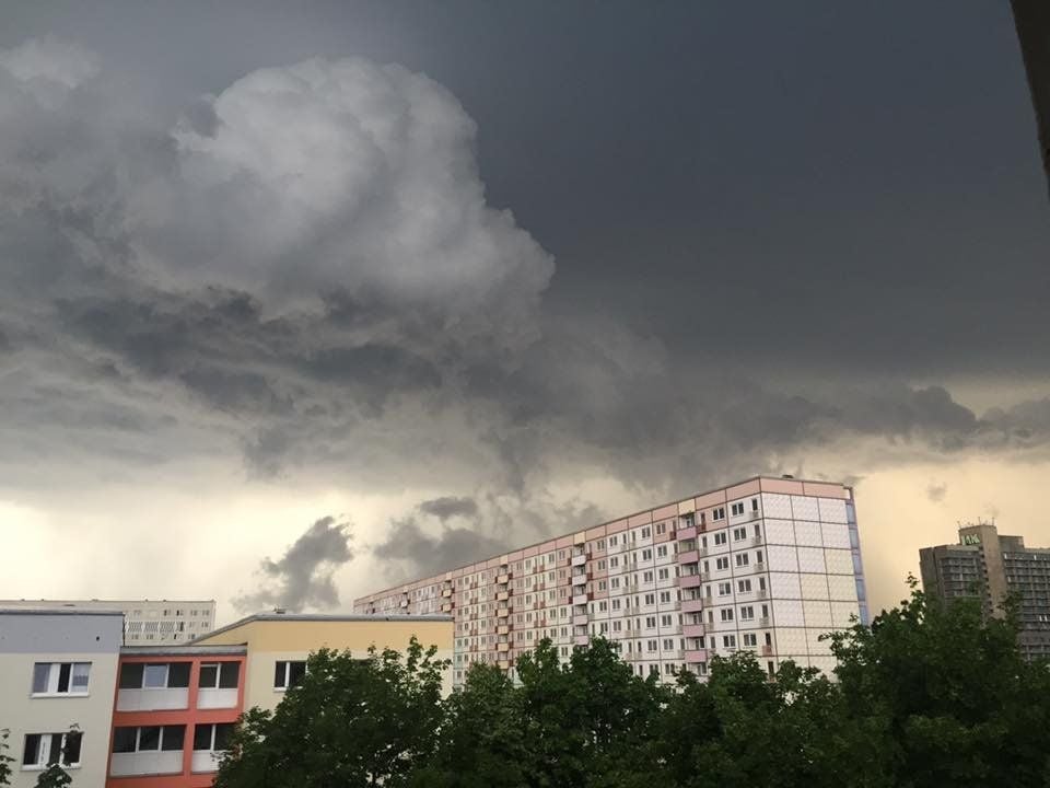 Das Unwetter am Dienstag
