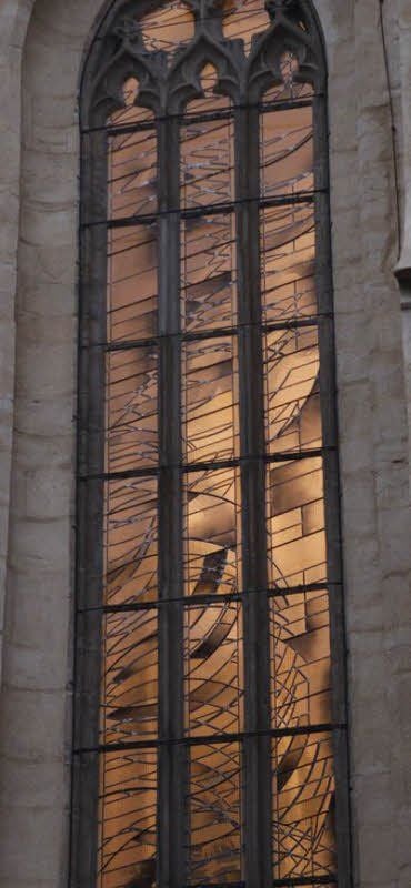 Auch von außen bieten die Fenster einen reizvollen Anblick.
