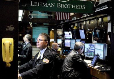 Eines der ersten Opfer der Finanzkrise: Am 15. September stellte Lehman Brothers den Insolvenzantrag. Die viertgrößte US-Investmentbank musste Gläubigerschutz anmelden. (FOTO: DPA)