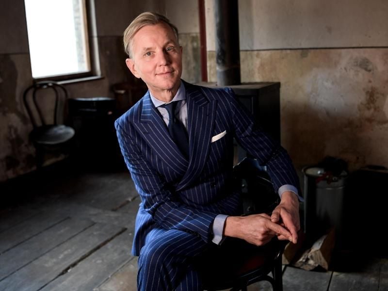 Max Raabe in „Clärchens Ballhaus”. Foto: Britta Pedersen/dpa-Zentralbild/dpa