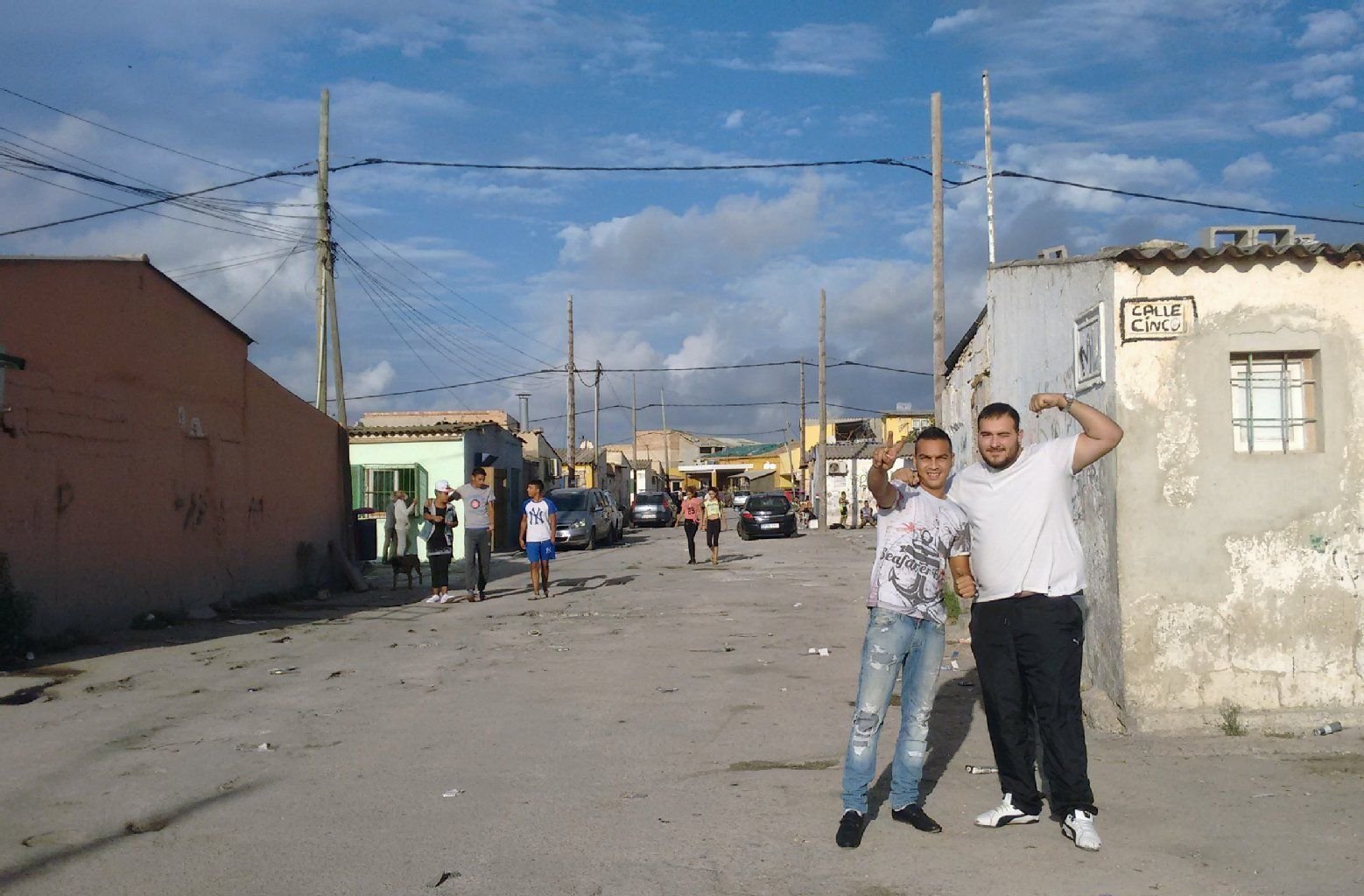 Was eher an einen Slum erinnert, ist eine Siedlung nahe Palma de Mallorca.