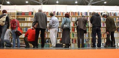 Jährlich lockt die Leipziger Buchmesse mit ihrem Programm tausende Besucher an. (FOTO: DPA)