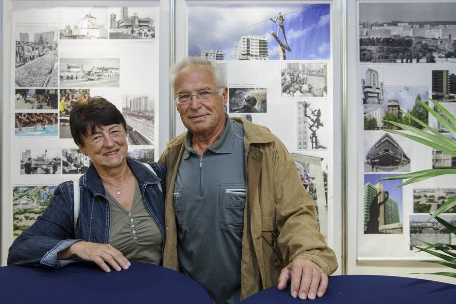 Rita und Gernod Nimke leben gerne in der „Platte“.