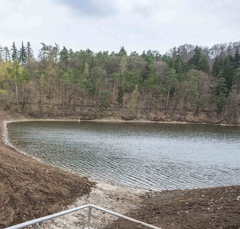 Der Kunstteich in Ballenstedt