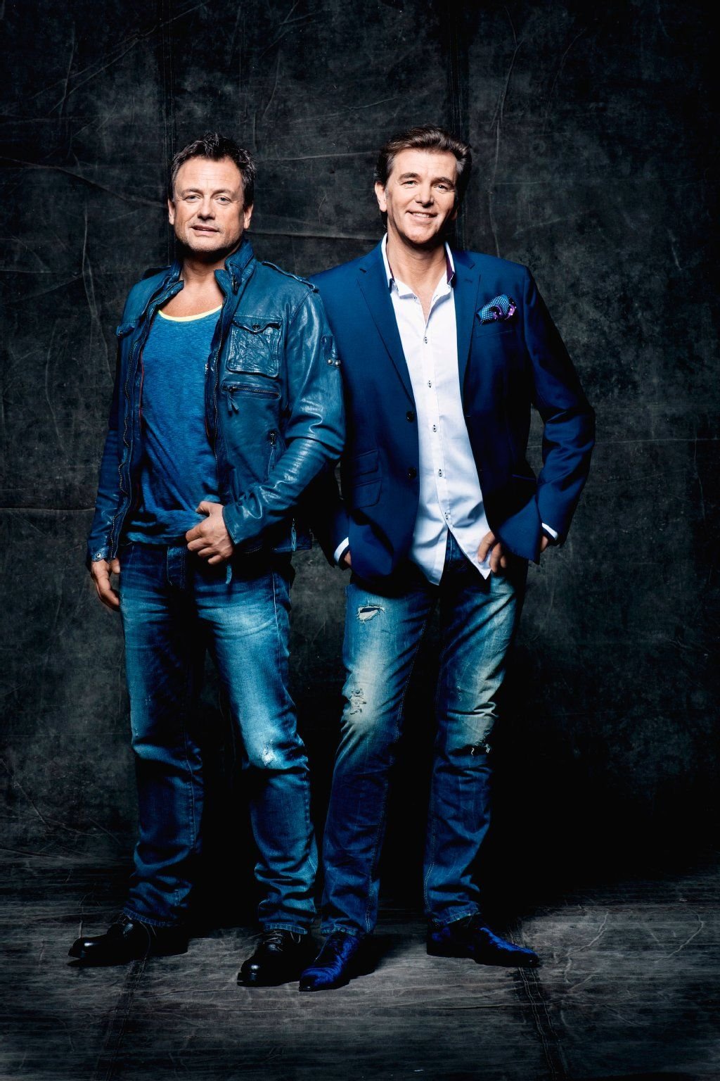 Das undatierte Handout-Foto zeigt das Popduo H&N Holger Flesch und Norbert Endlich in Berlin.