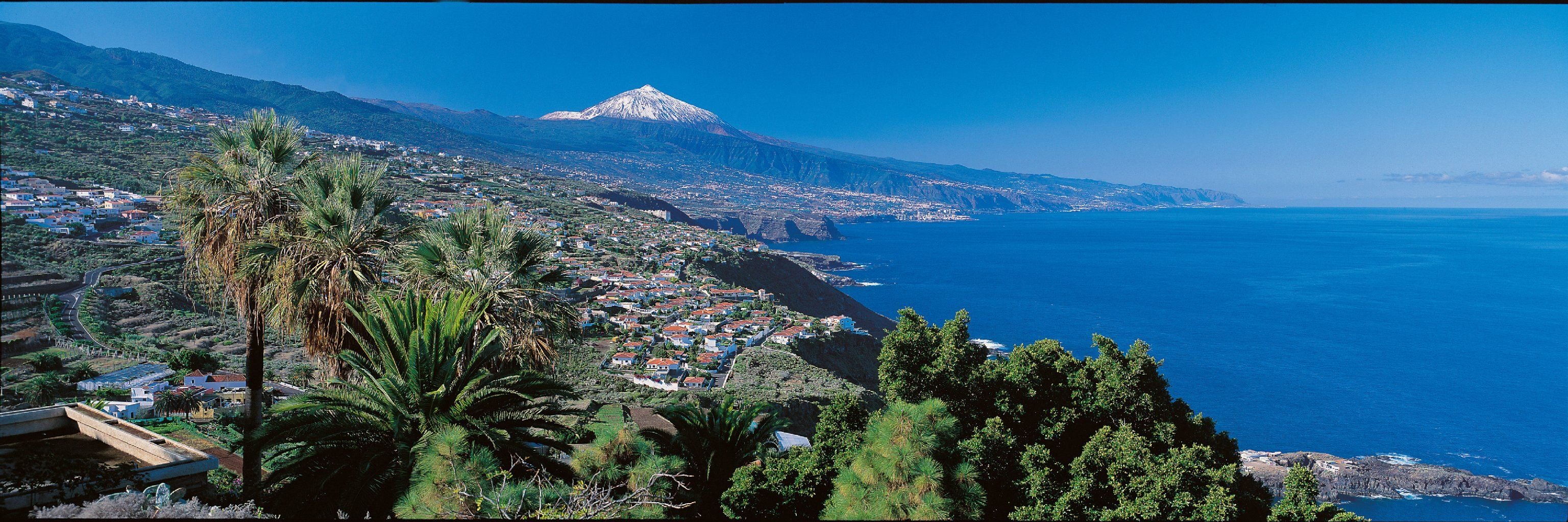 Über allem thront der Teide: Der höchste Berg Spaniens überragt Teneriffa.