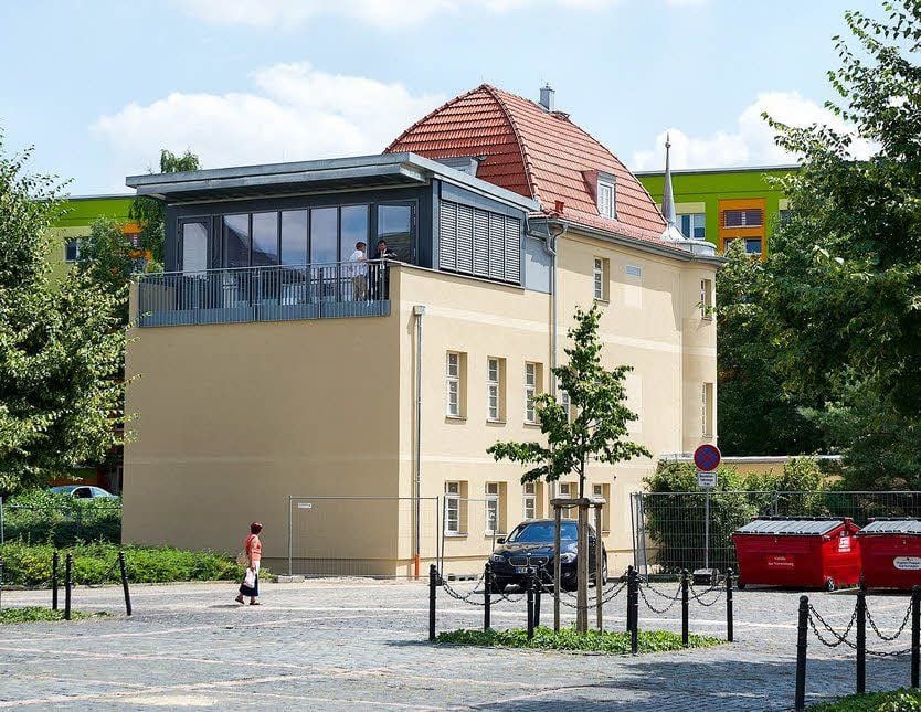Das Haus ist nun wieder ein Blickfang auf dem Marktplatz.