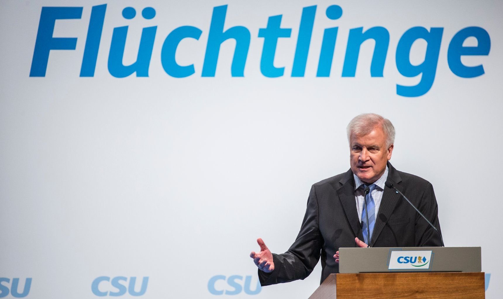 Der bayerische Ministerpräsident Horst Seehofer