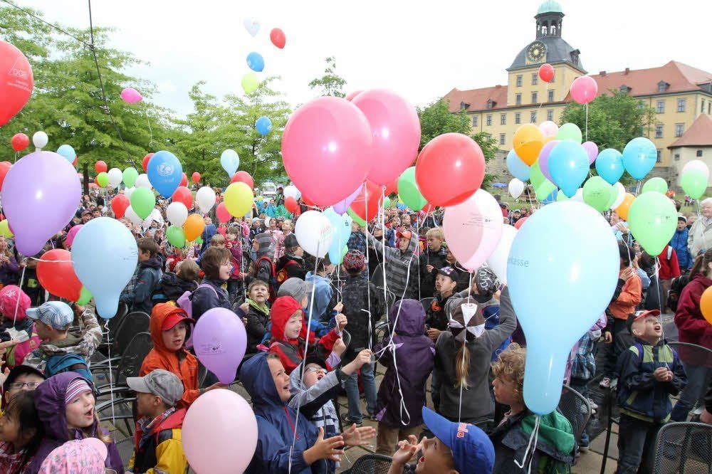 Dieses Bild gehört zu den Kinderfesten im Park.