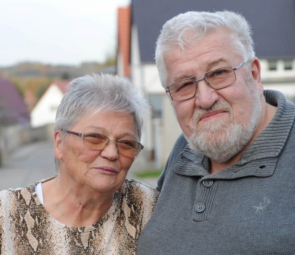 Das Ehepaar Hildegard Laue und Hans-Jürgen Vater haben am 9. November 1989 doppelt gefeiert.