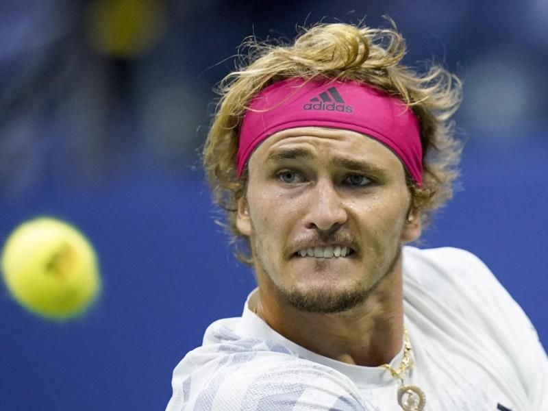Führte im Finale der US Open nach zwei Sätzen 2:0 und hat dann doch noch verloren: Alexander Zverev. Foto: Frank Franklin II/AP/dpa