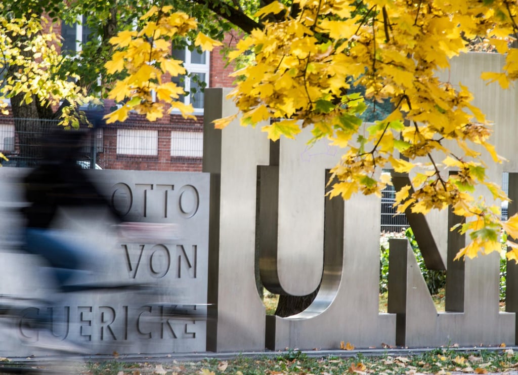 Die Otto-von-Guericke-Universität in Magdeburg.
