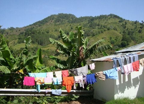 Blick auf die Cordillera Central, dem höchsten Bergzug der Karibik. (FOTO: DPA)