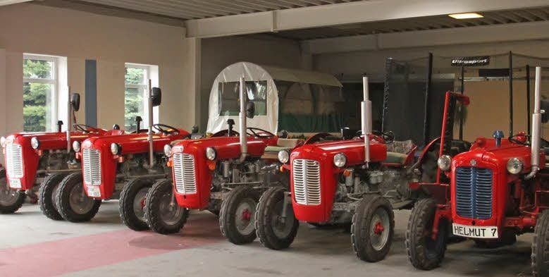 Mit „Helmut 7“ (rechts) hat die Sammlung angefangen.